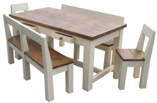 Farmhouse Refectory Table Set